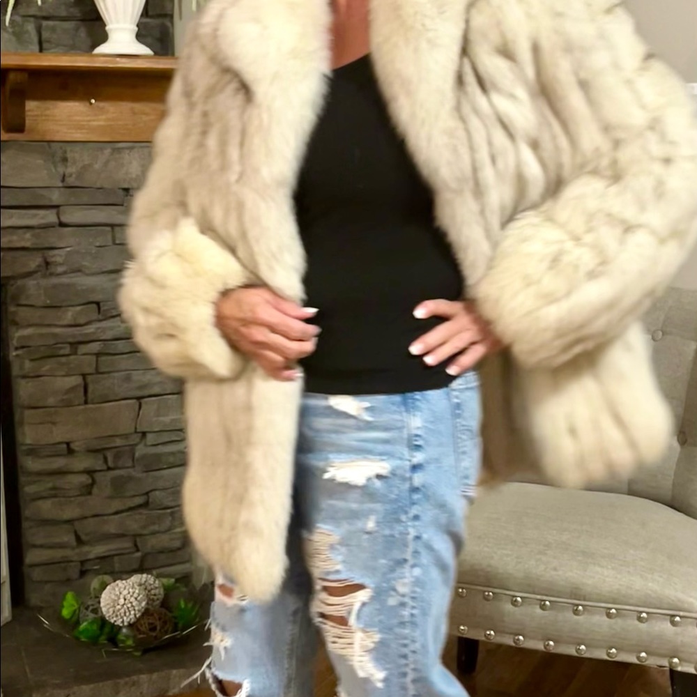 Blue Fox Fur
